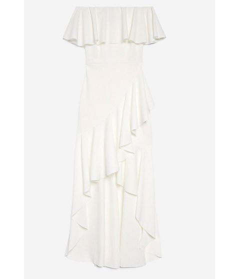 White High Neck Dresses To Emulate Meghan Markle's Evening Wedding ...