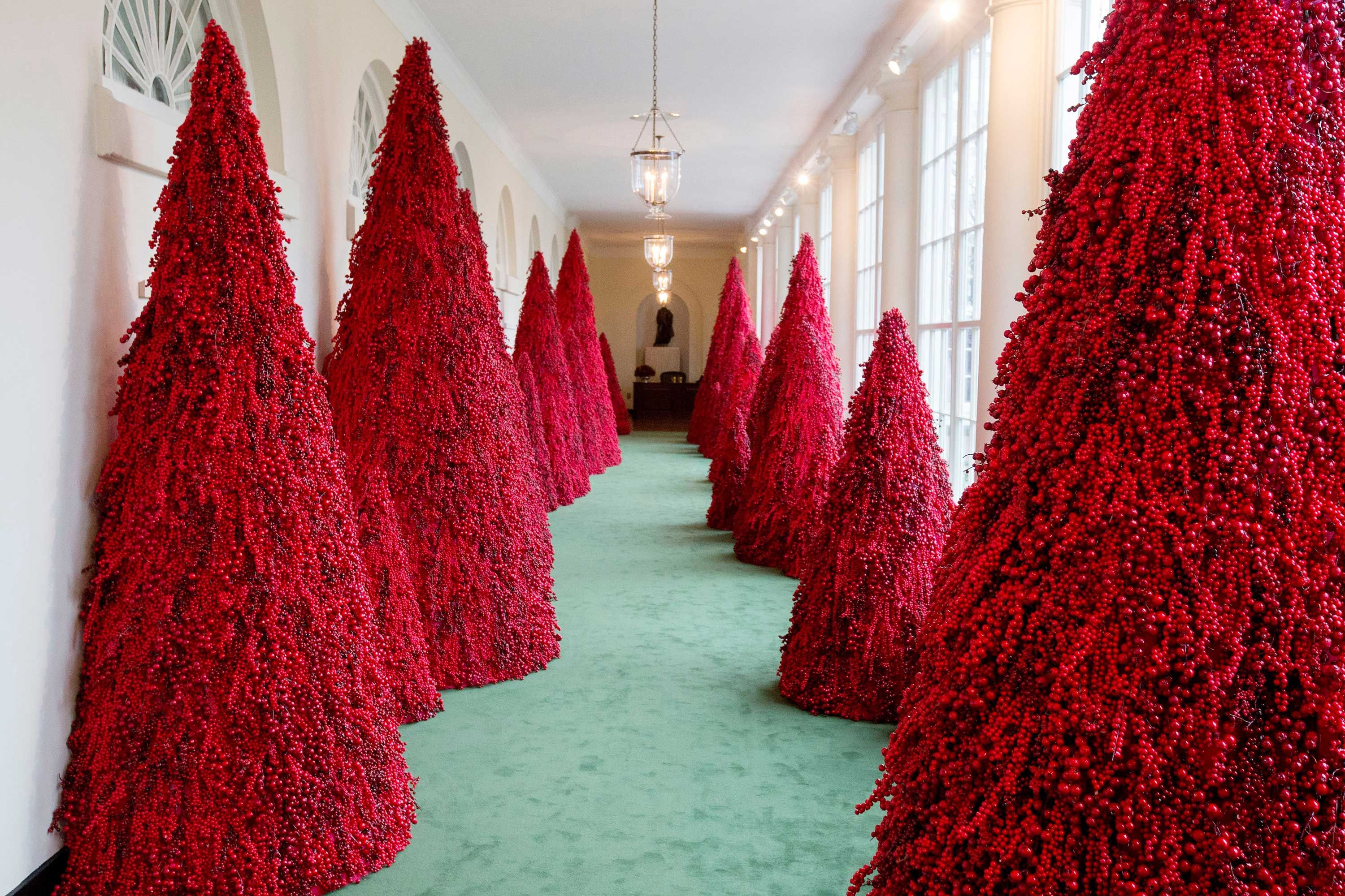 white house christmas decorations