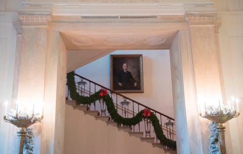 white house christmas decorations 2017