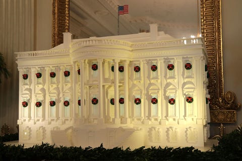 white house christmas decorations 2017