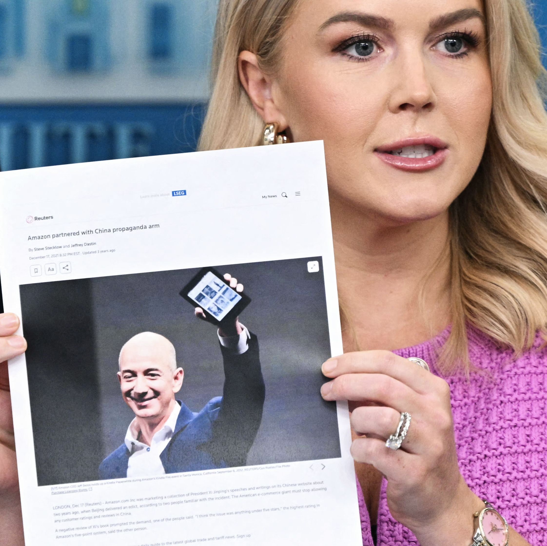 Amazon Was Going to List the Cost of Tariffs On Products, Until Trump Called Bezos