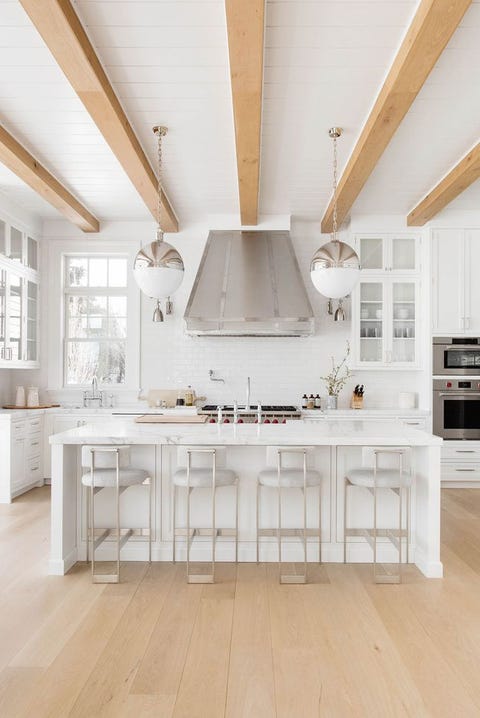 40 best white kitchen ideas - photos of modern white kitchen designs