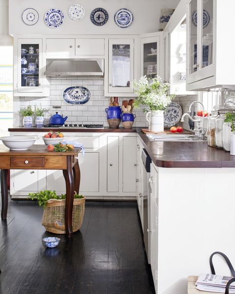 41 Best White Kitchen Ideas Small, White Kitchen Grey Countertop Ideas