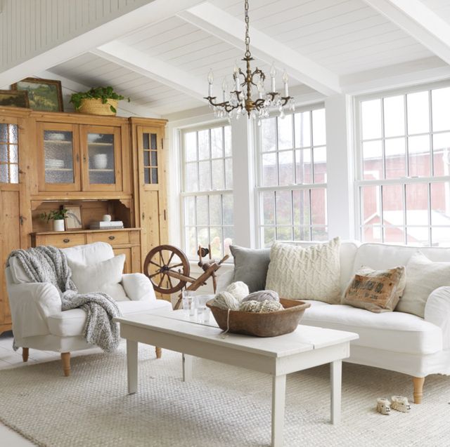 21 Best Cottage Decor Ideas Country, Cottage Style Living Room Designs