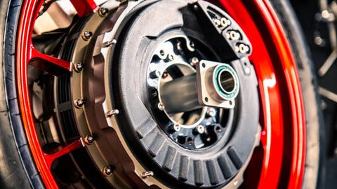 moto eléctrica aerodinámica