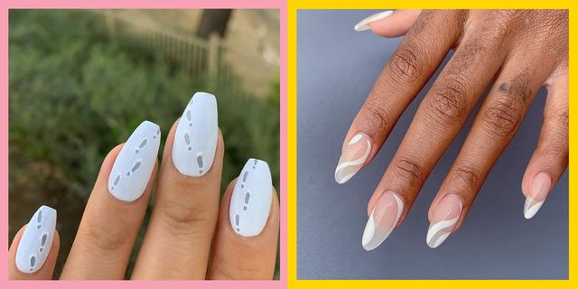 White Nail Art Designs 2021 - 31 Of Our Favourite Styles