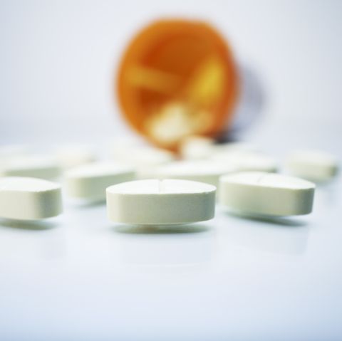 White oval pills