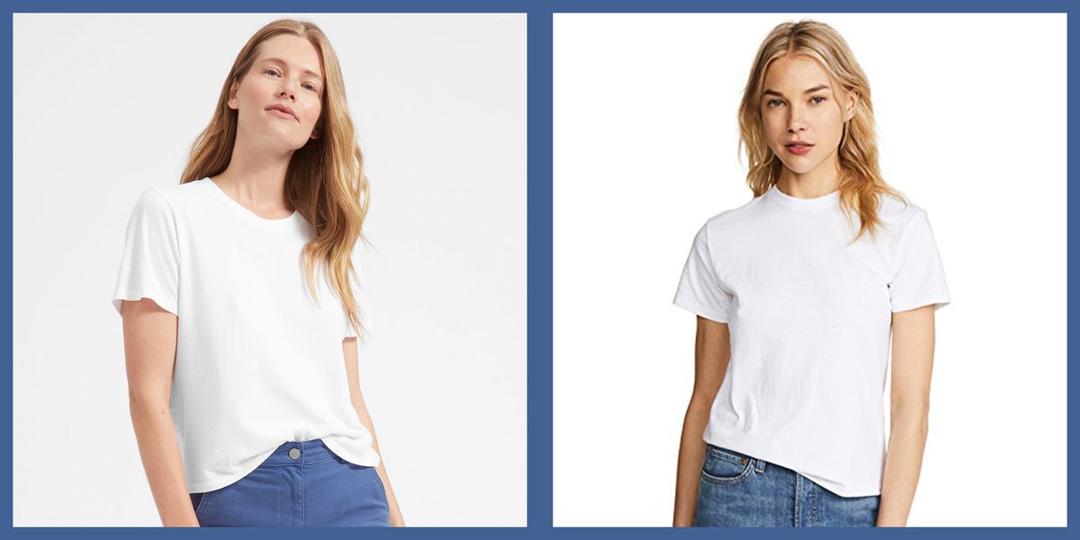 9 Best White T Shirts For Women Stylish White Tees For Women