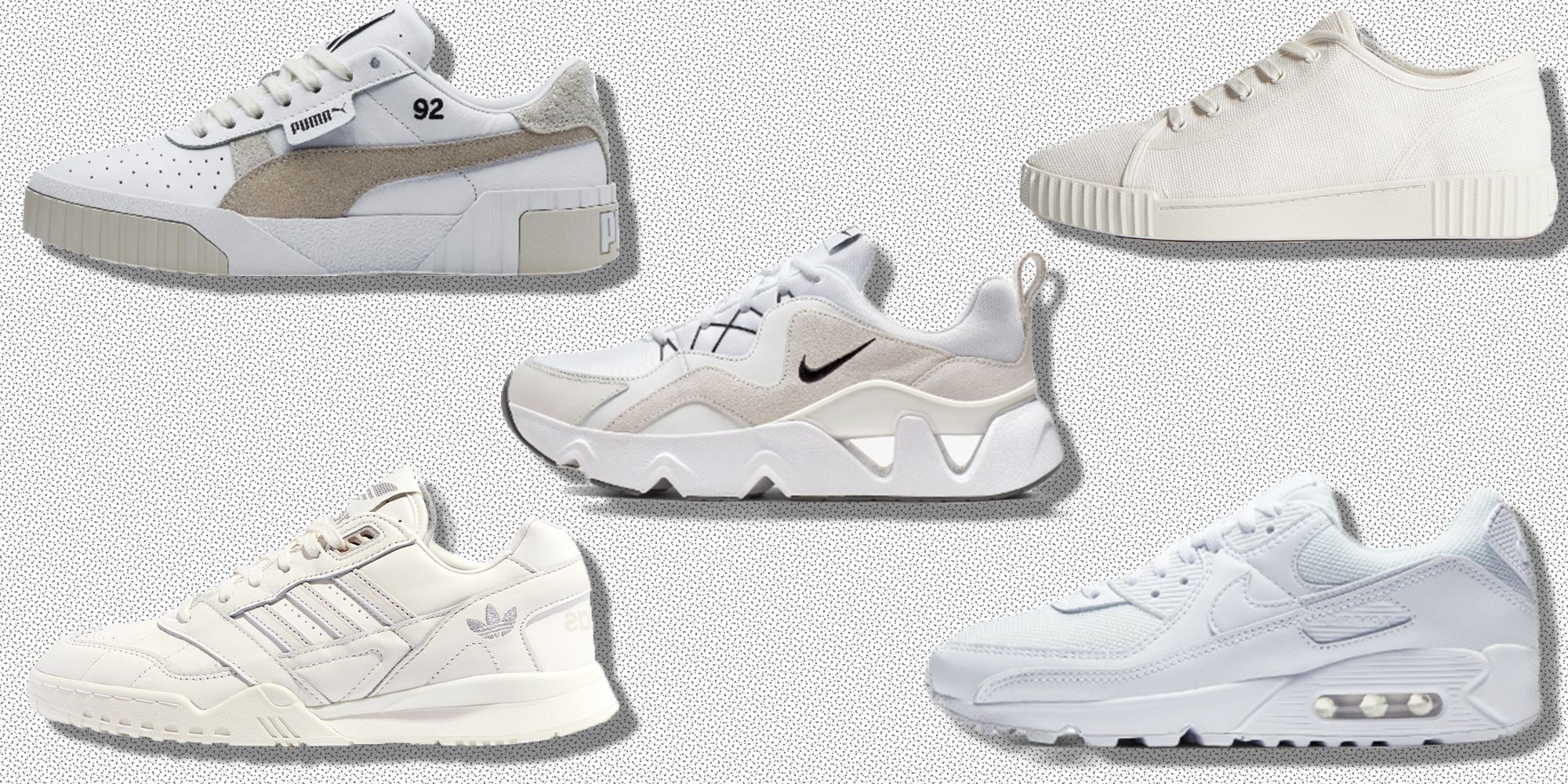 best white trainers womens 2019