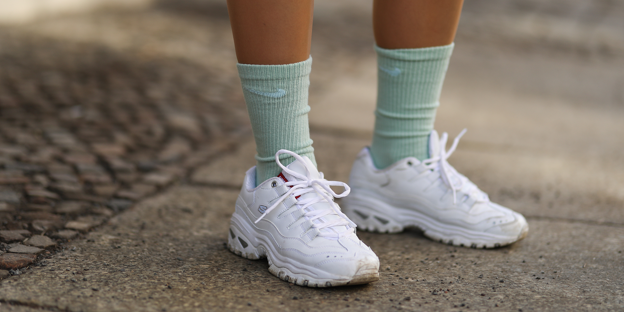 white slip on trainers womens
