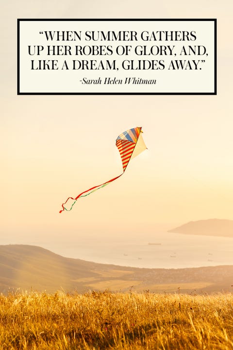 20 Best End of Summer Quotes - Beautiful Quotes About the Last Days of