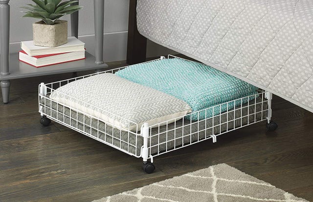 Amazon S Whitmor Rolling Underbed Storage Cart Is Perfect For Dorm Rooms