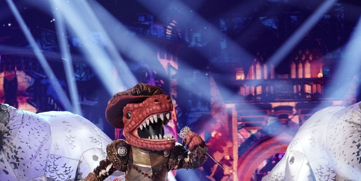 Image result for t rex masked singer