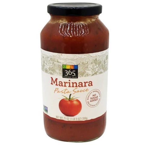 sauce pasta brands marinara foods whole spaghetti jar bought sauces