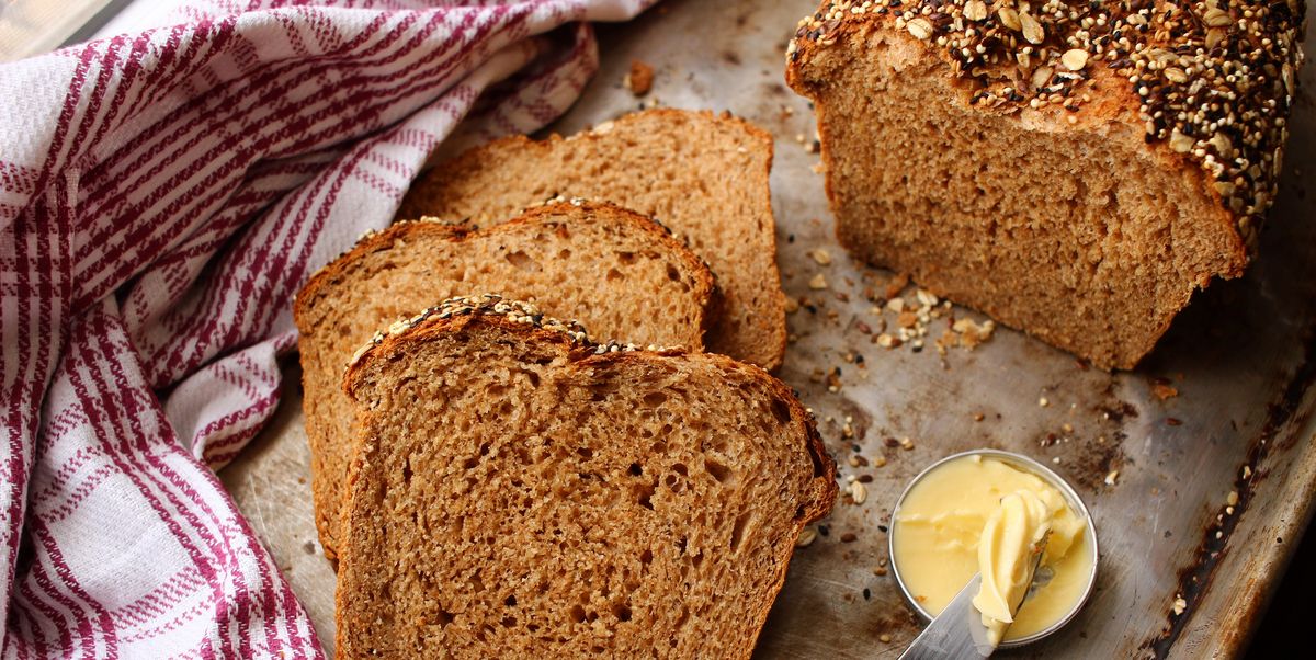 Best Whole Wheat Bread Recipe - How To Make Whole Wheat Sandwich Bread