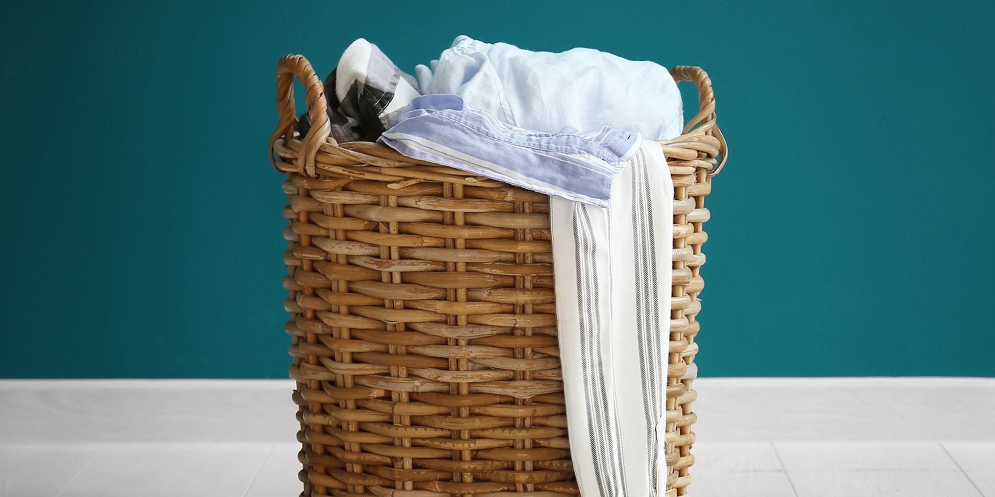 small corner laundry basket