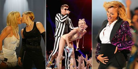 a timeline of the wildest mtv vma moments ever