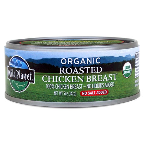 Wild Planet Organic Roasted Chicken Breast No Salt Added Wild Planet Organic Roasted Chicken Breast No Salt Added