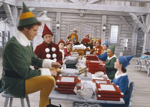 Behind The Scenes Of Production For Elf The Movie Best Holiday Films