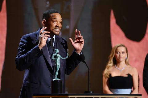 28th Screen Actors Guild Awards - Inside will smith en los sag awards