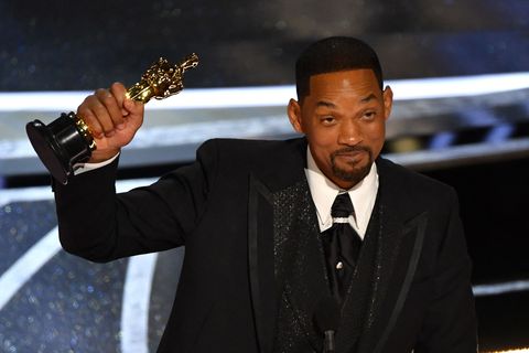 us actor will smith accepts the award for best actor in a leading role for king richard onstage during the 94th oscars at the dolby theatre in hollywood, california on march 27, 2022 photo by robyn beck afp photo by robyn beckafp via getty images