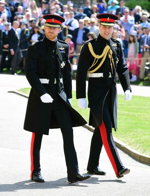 Prince William Matched Harry S Blues And Royals Dress Uniform Image