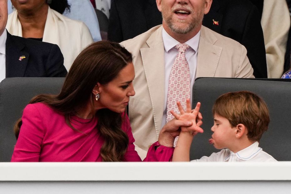 William and Kate joke about son Louis Jubilee limelight