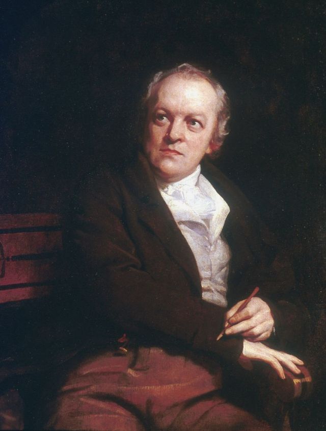 william blake 1757 1827 english mystic, poet, artist and engraver 1807 portrait by thomas phillips national portrait gallery, london