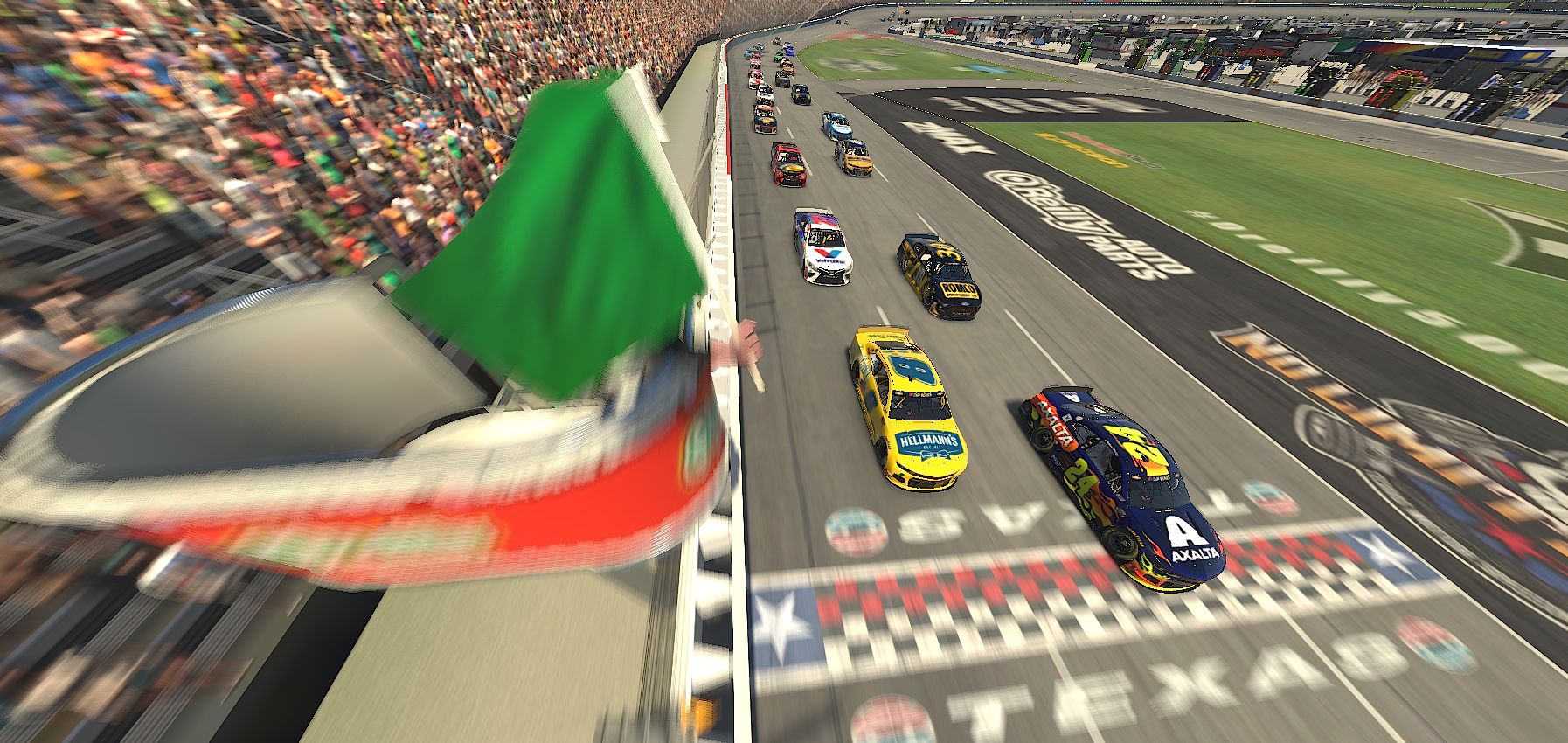 Texas Enascar Iracing Event Draws Over A Million Viewers