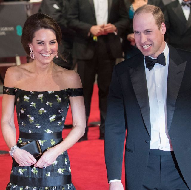 william and kate at the baftas