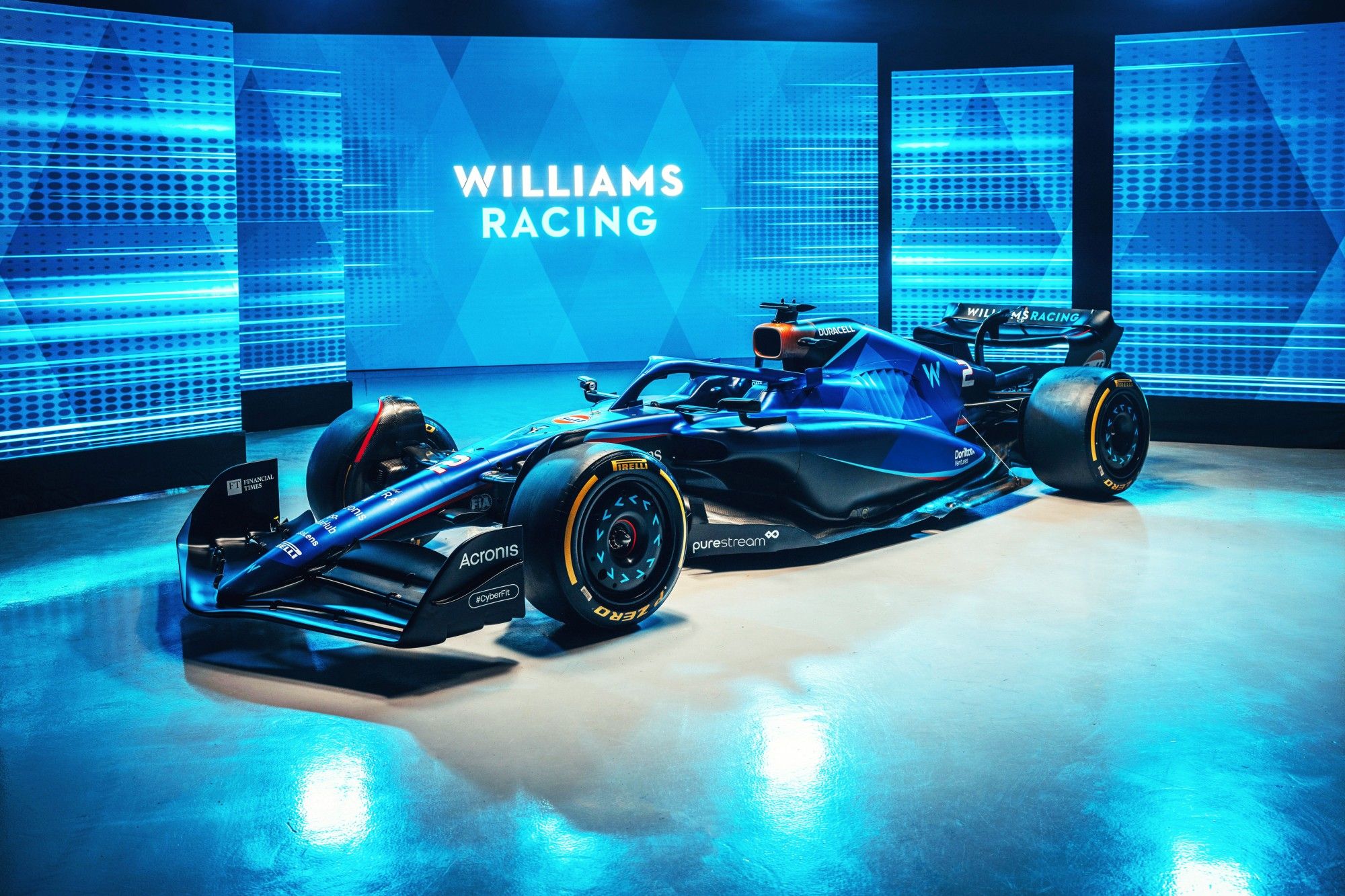 Williams revela el FW45, su coche para la temporada 2023