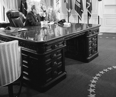 The Six Oval Office Desks Used By Presidents Donald Trump Barack Obama John F Kennedy And Others