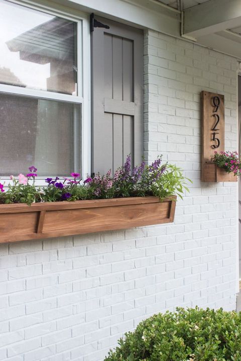 20 Best Diy Window Box Ideas How To, Wooden Window Box Planter