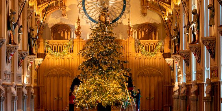 Windsor Castle At Christmas - How Queen's Residence Celebrates