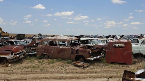 Look Like You're In A Lovely Junkyard During Your Next Video Call