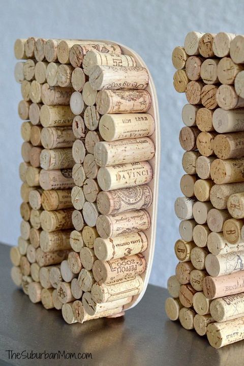 wine cork crafts monogram