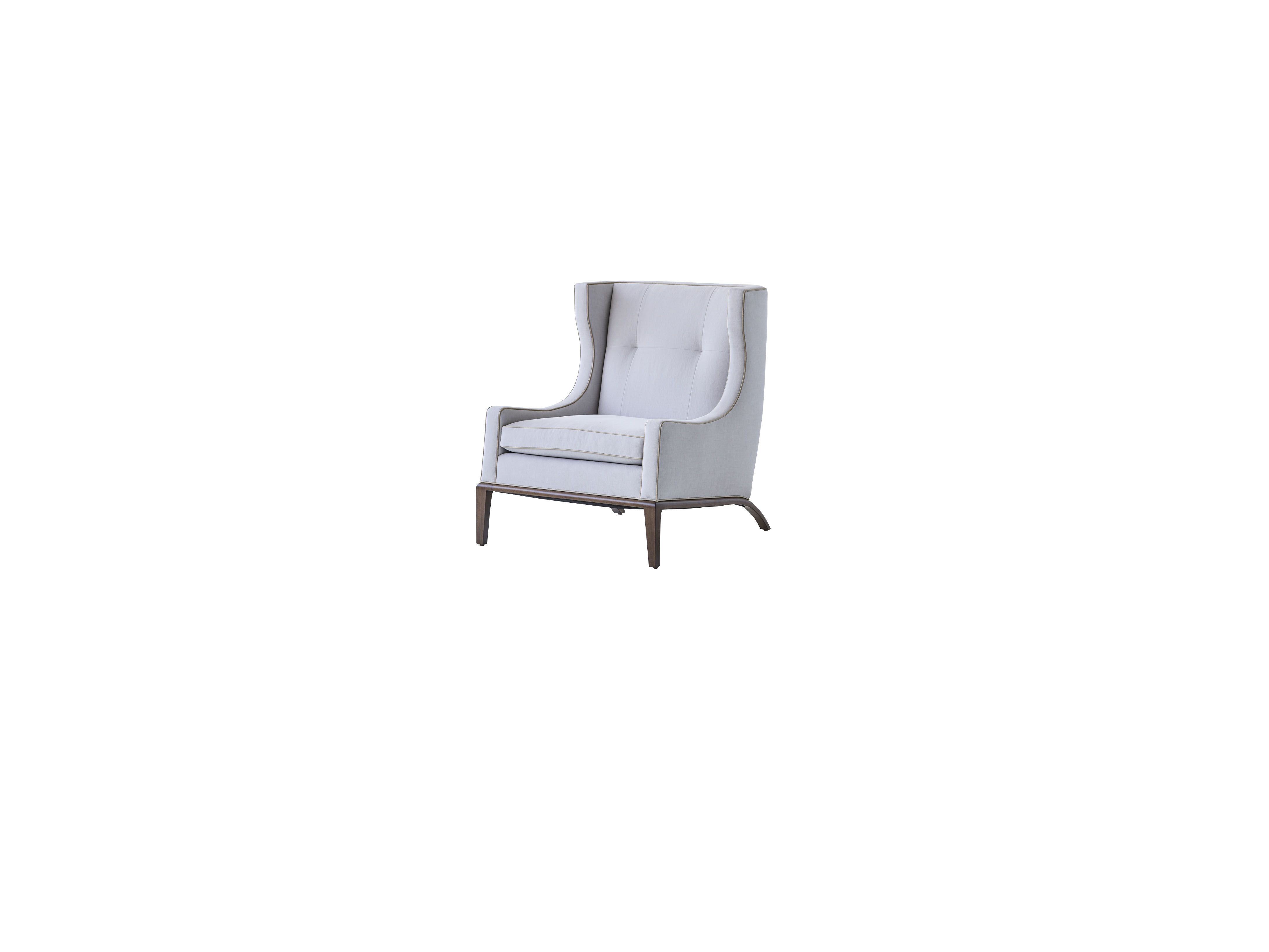 contemporary wing chair