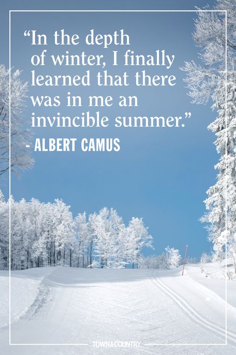 30 Best Winter Quotes - Cute Sayings About Snow & The Winter Season