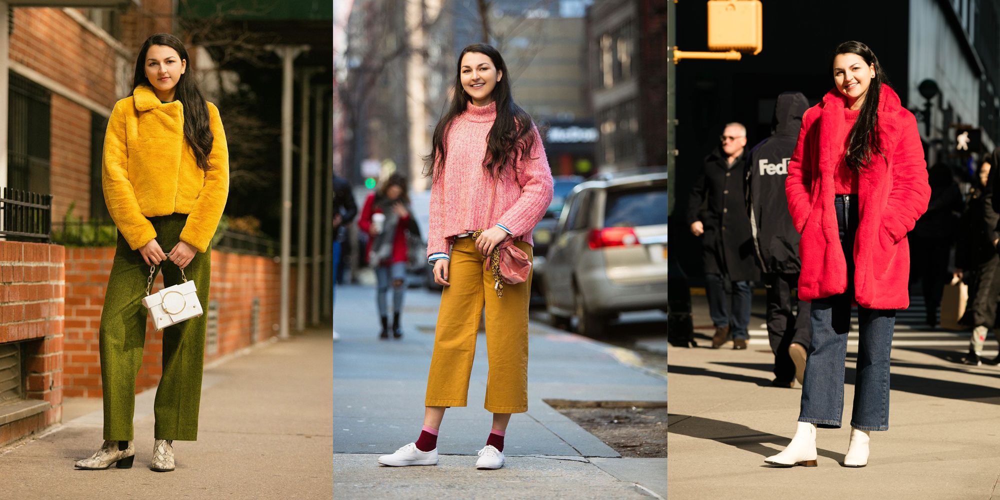 5 Winter Outfit Ideas for 2019 — How to Wear Colorful Winter Outfits