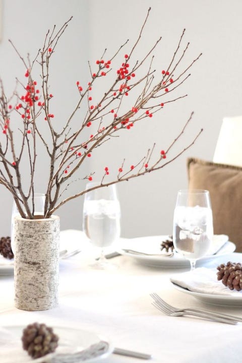 Winter Crafts Birch Vase winter crafts birch vase