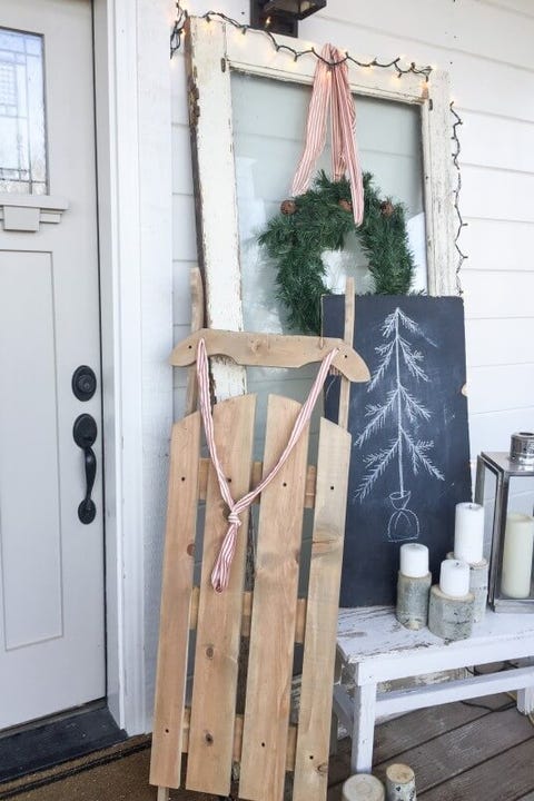 winter crafts wooden sled winter crafts wooden sled