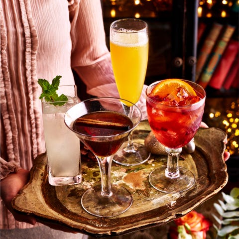 best christmas cocktail recipes orange fizz cocktail