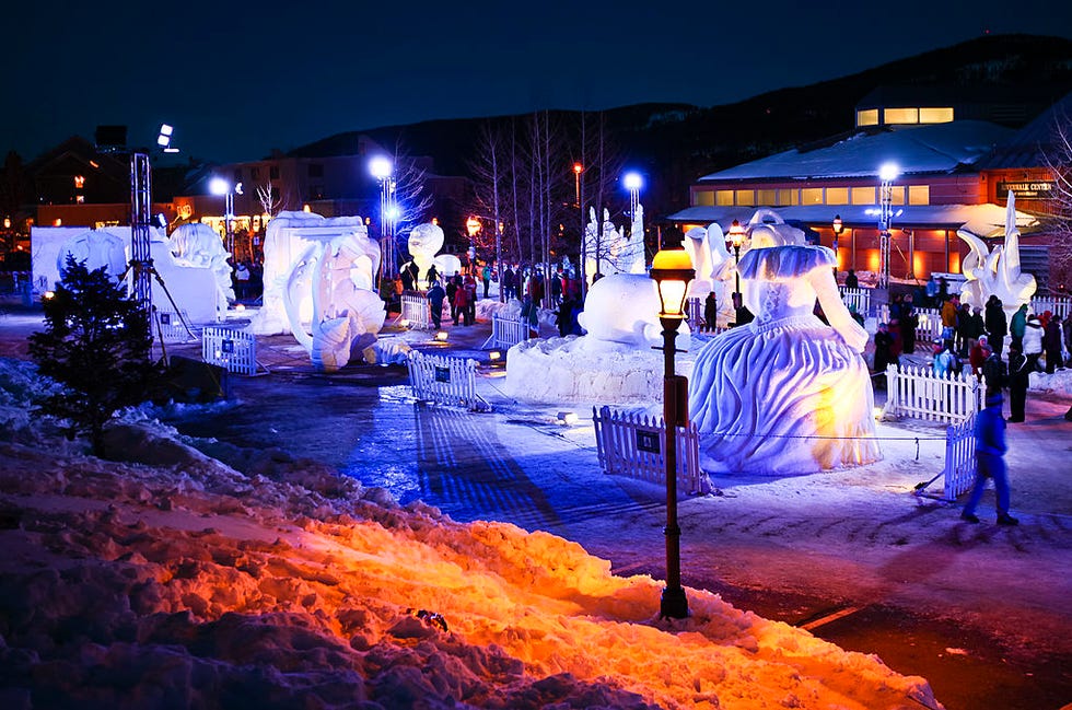 Snow Sculpture Championships in Breckenridge, Colorado Snow Sculpture Championships in Breckenridge, Colorado - Best Winter Festivals