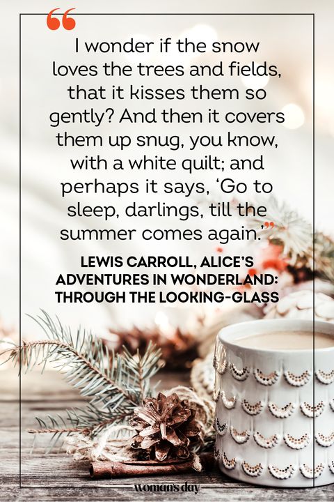 best winter quotes by lewis carroll
