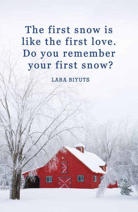 56 Best Winter Quotes - Snow Quotes and Sayings You'll Love