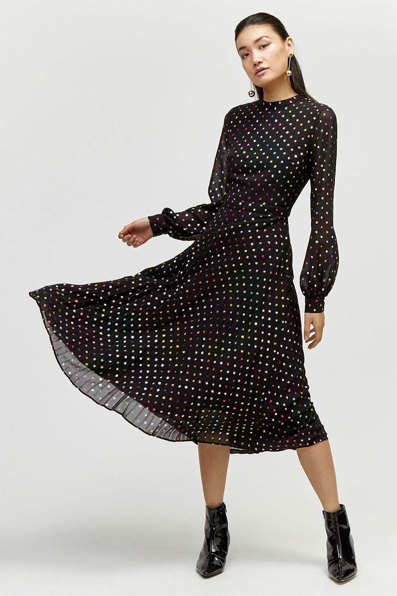Polka Dot Wedding Dresses for a Guest