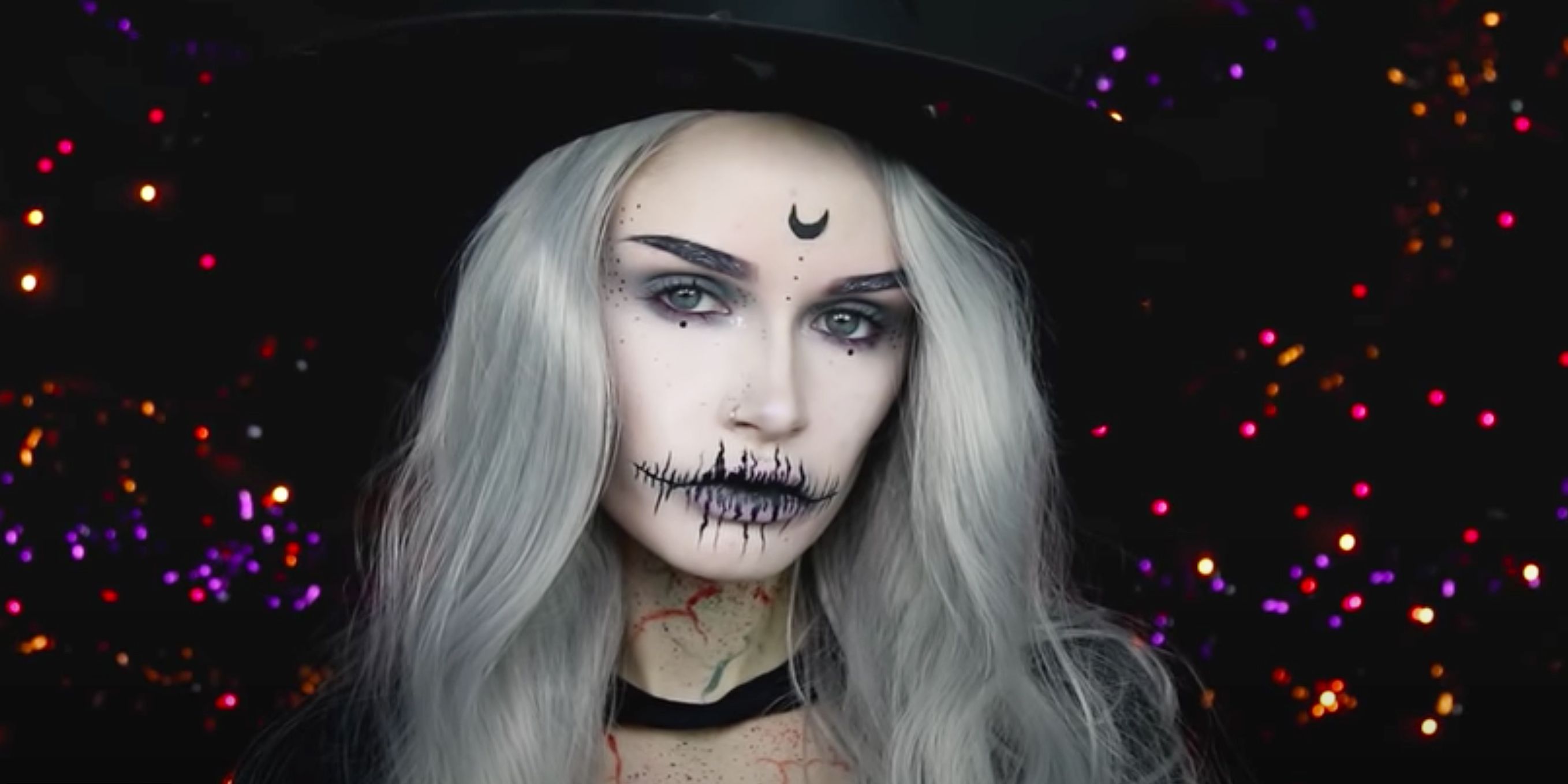gothic witch makeup