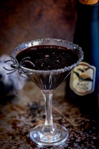 witches blood halloween cocktail