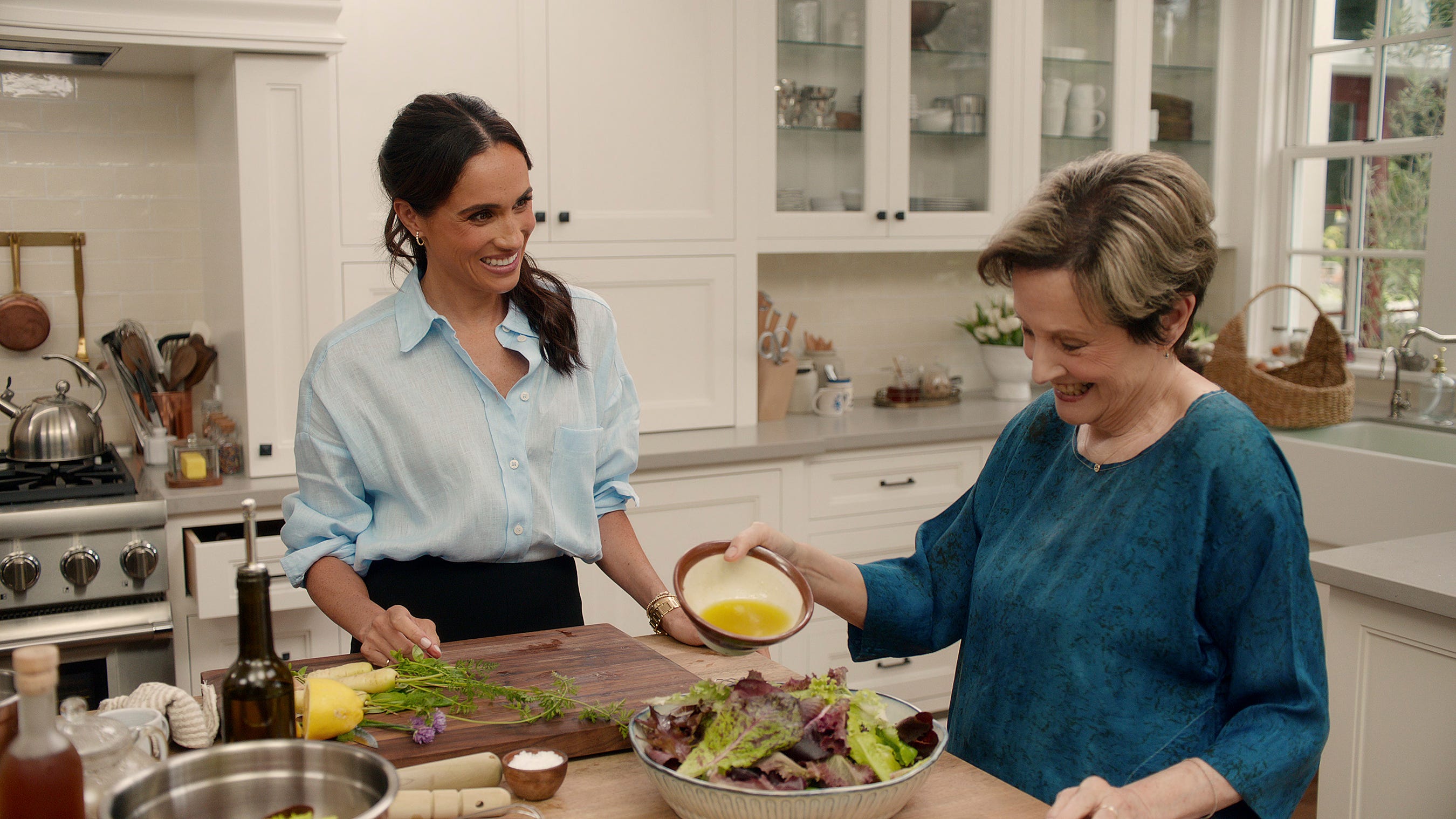 Meghan's Markle's Anine Bing Blouse From Her Netflix Show is Surprisingly on Amazon