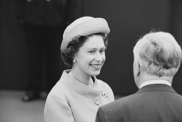 Alžběta II. a Harold Wilson